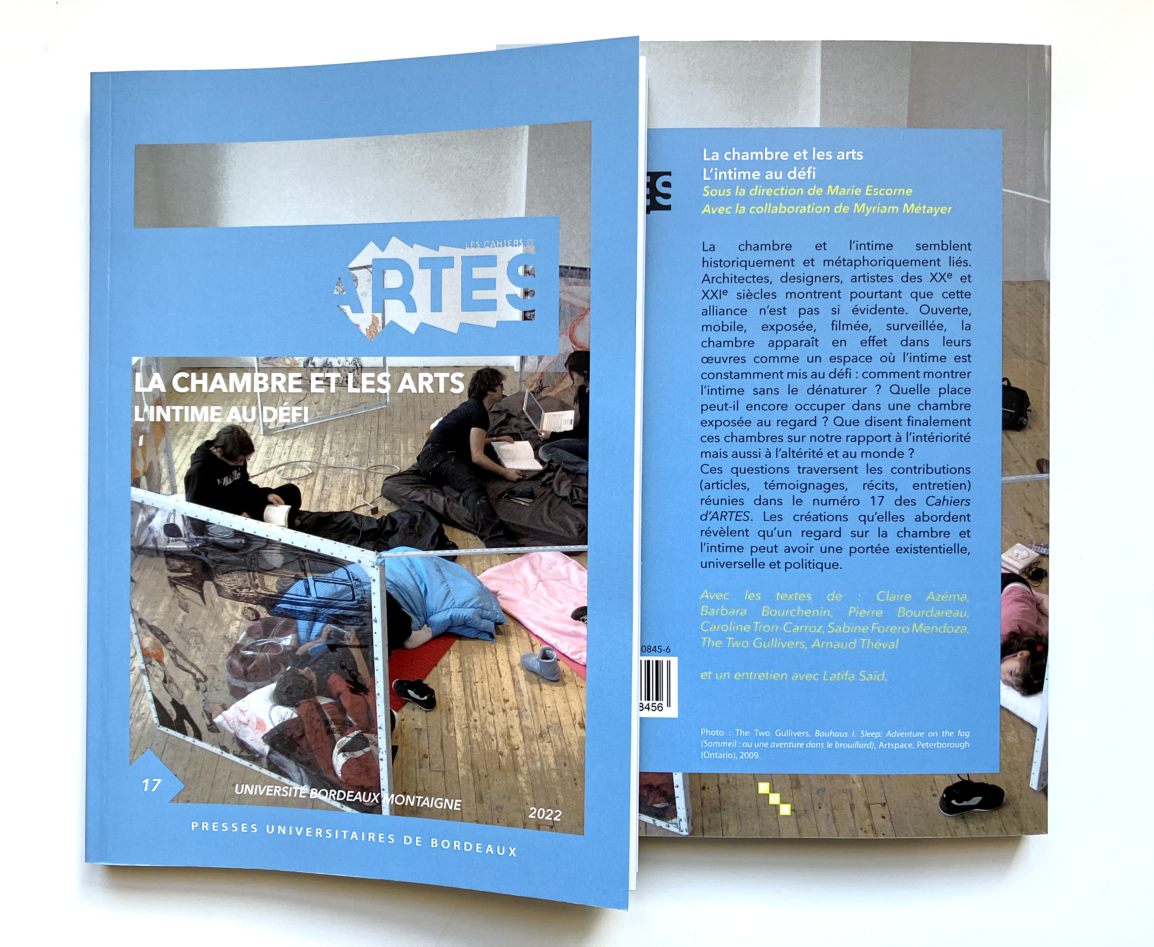 Arnaud Théval "De la prison à l’hôpital, fragments d’expériences" (2022) revue Artes.