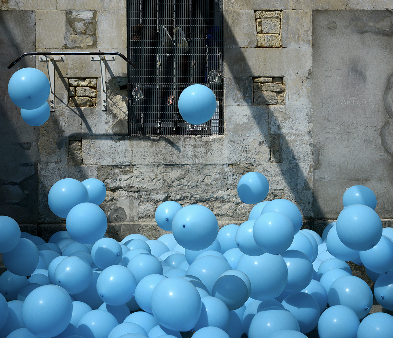 Arnaud Théval "Un ciel tombé" (2021) maison d'arrêt
