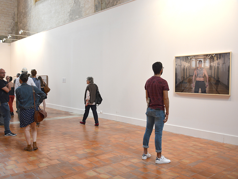 La coursive aux dragons (2007) 100 x 150 cm. Musée des Beaux-Arts d'Agen