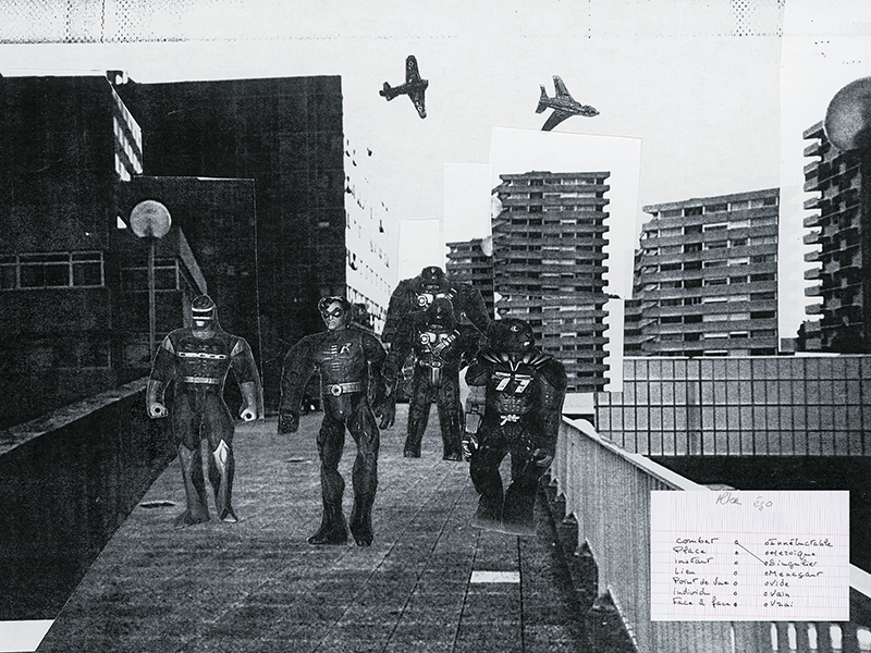 Hostiles (2003) art et psychiatrie, workshop sur les peurs urbaines.