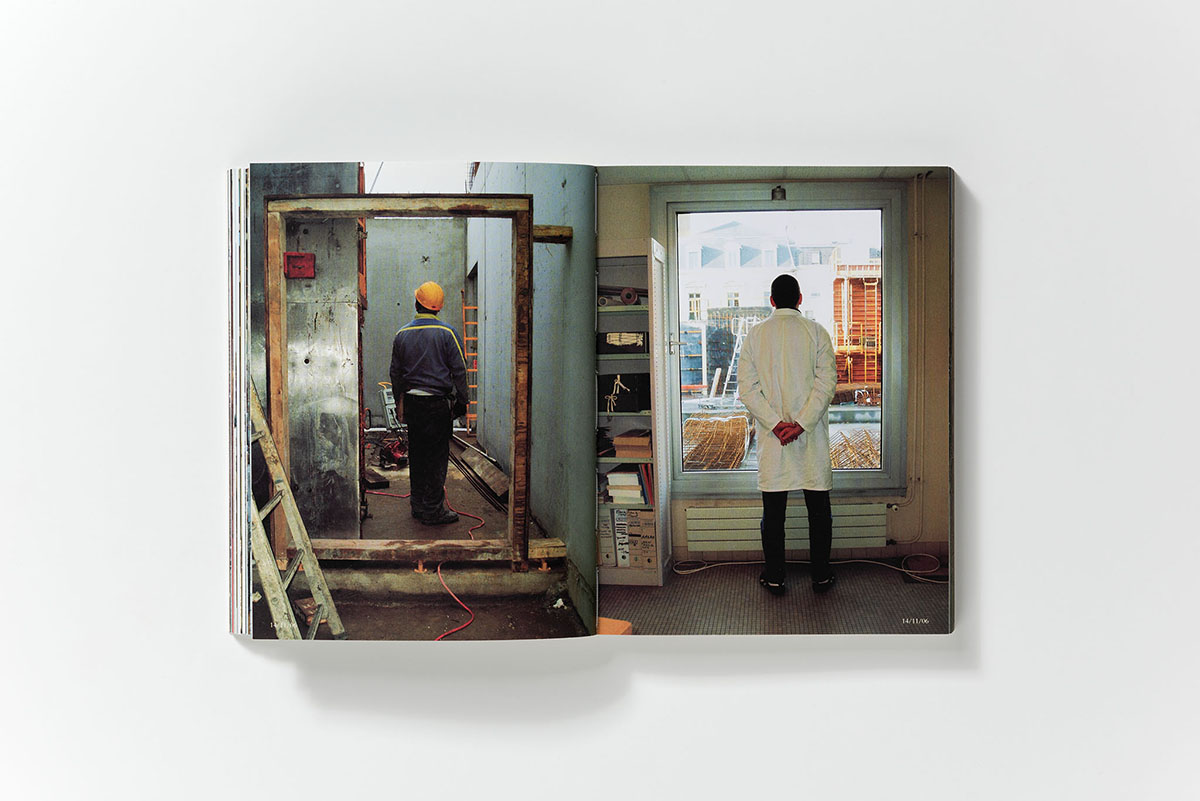 La cloison, le chantier des archives (2008), Zédélé éditions. © Christophe Pit.