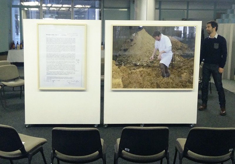 Crépitements (2018) format 100 x 135 cm et 100 x 75,5 cm. Institut de lutte contre le cancer Bergonié, Bordeaux.