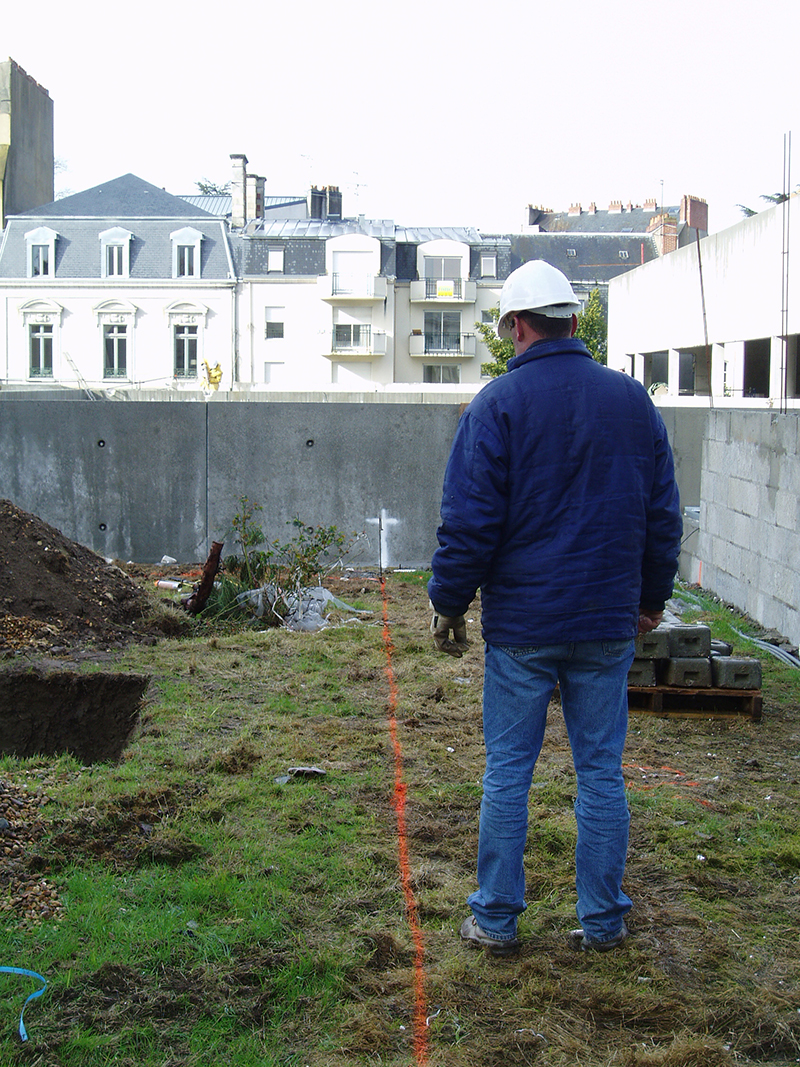 La cloison, le chantier des archives (2005-2008).