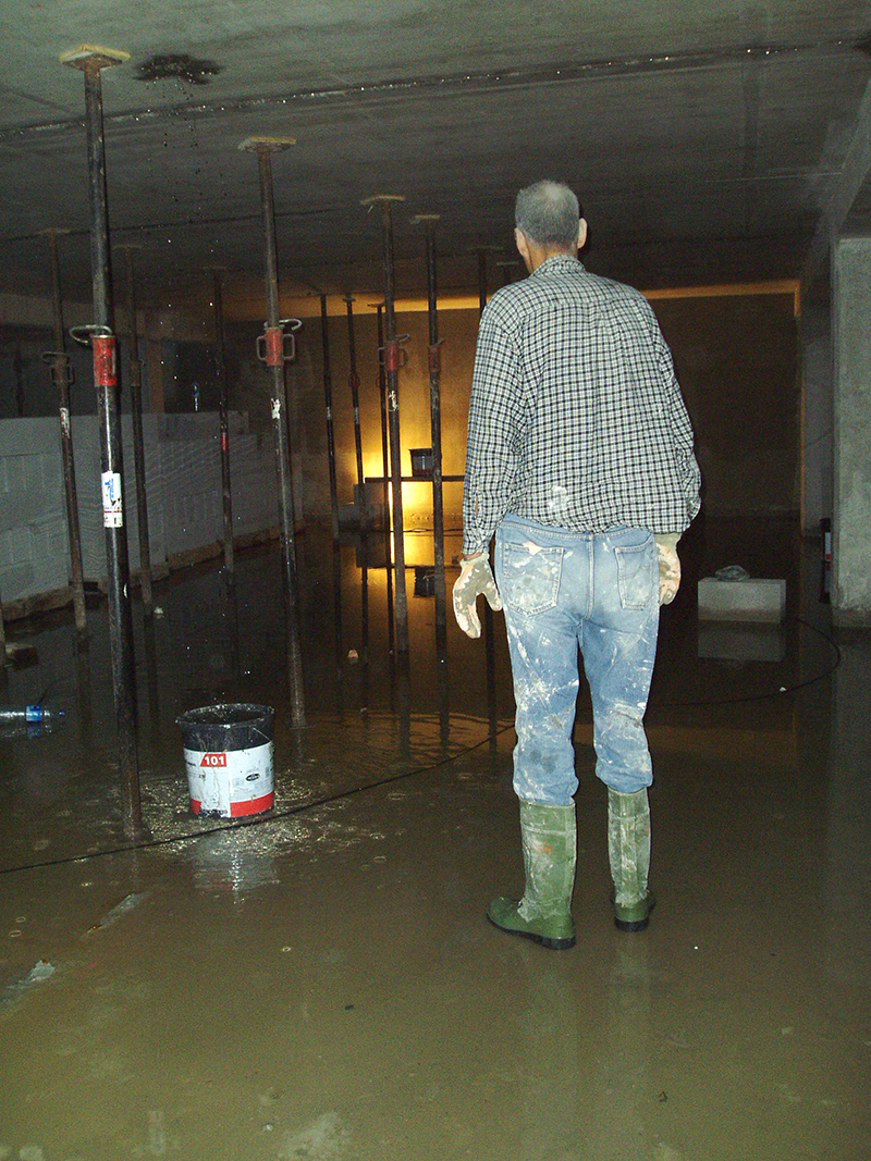 La cloison, le chantier des archives (2005-2008).