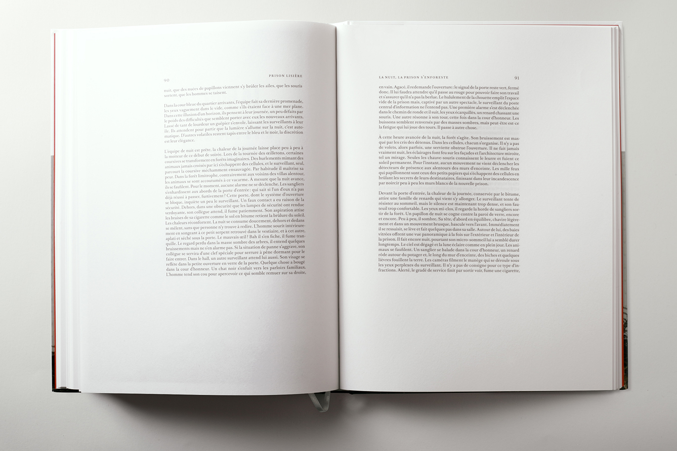 Arnaud Théval Prison lisière (2020), Éditions Dilecta, Paris. © Géraldine Arlet.