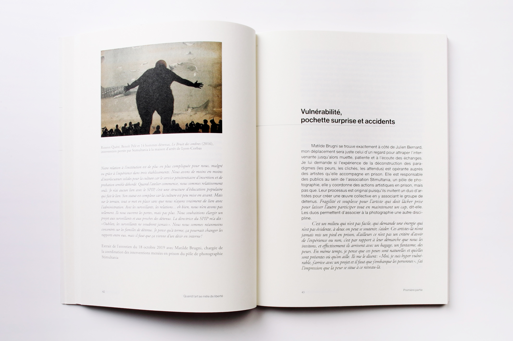 Arnaud Théval Quand l'art se mêle de liberté (2021), éditions Dilecta, Paris.
