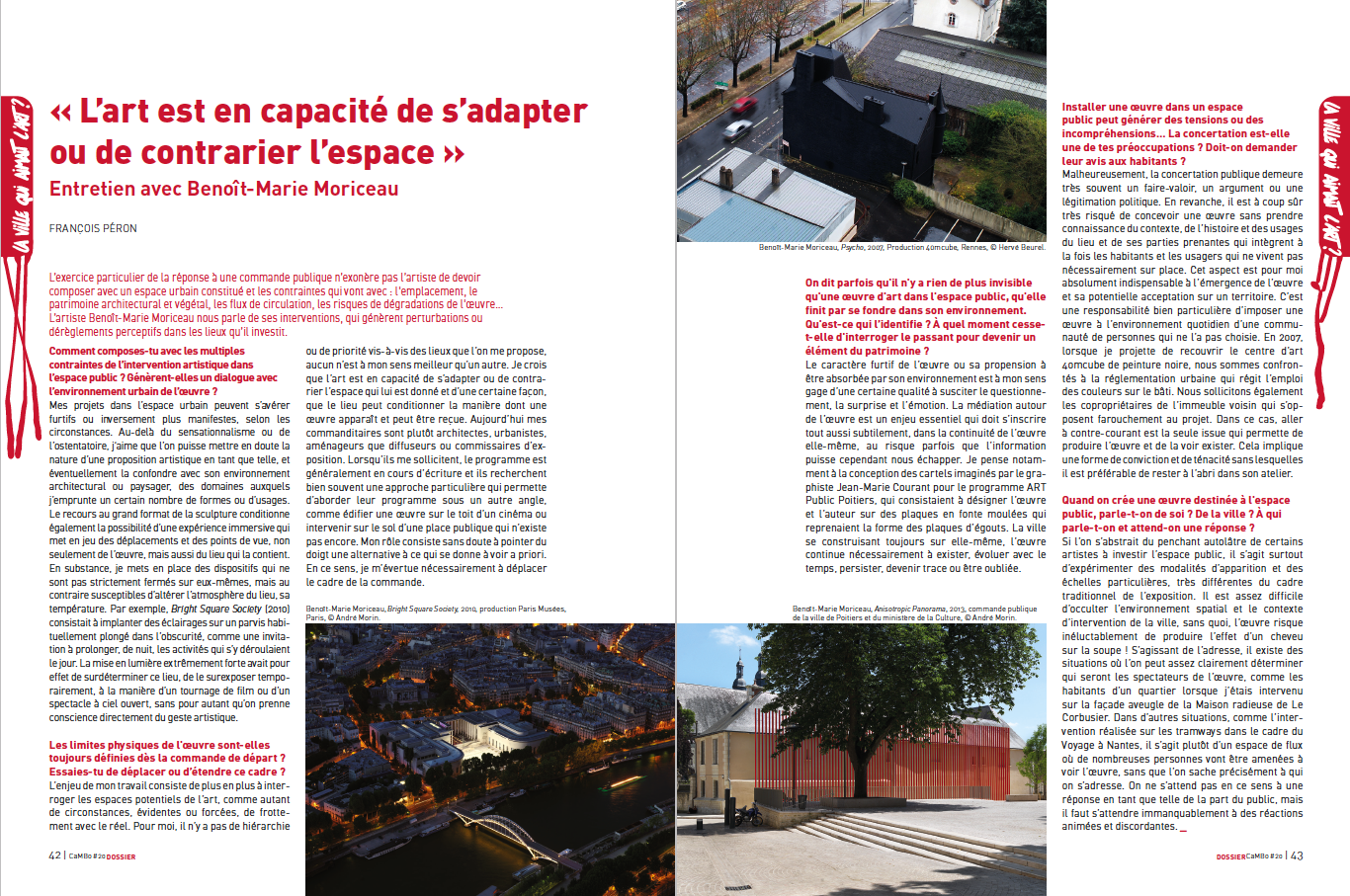 Dossier La ville qui aimait l'art ? CAMBO (2021), Le Festin, Bordeaux
