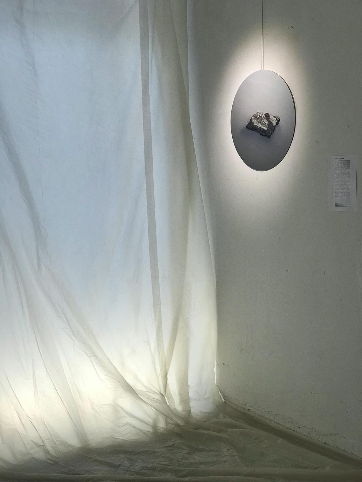 Arnaud Théval et CANCAN (2019) détail de l'exposition au 308.