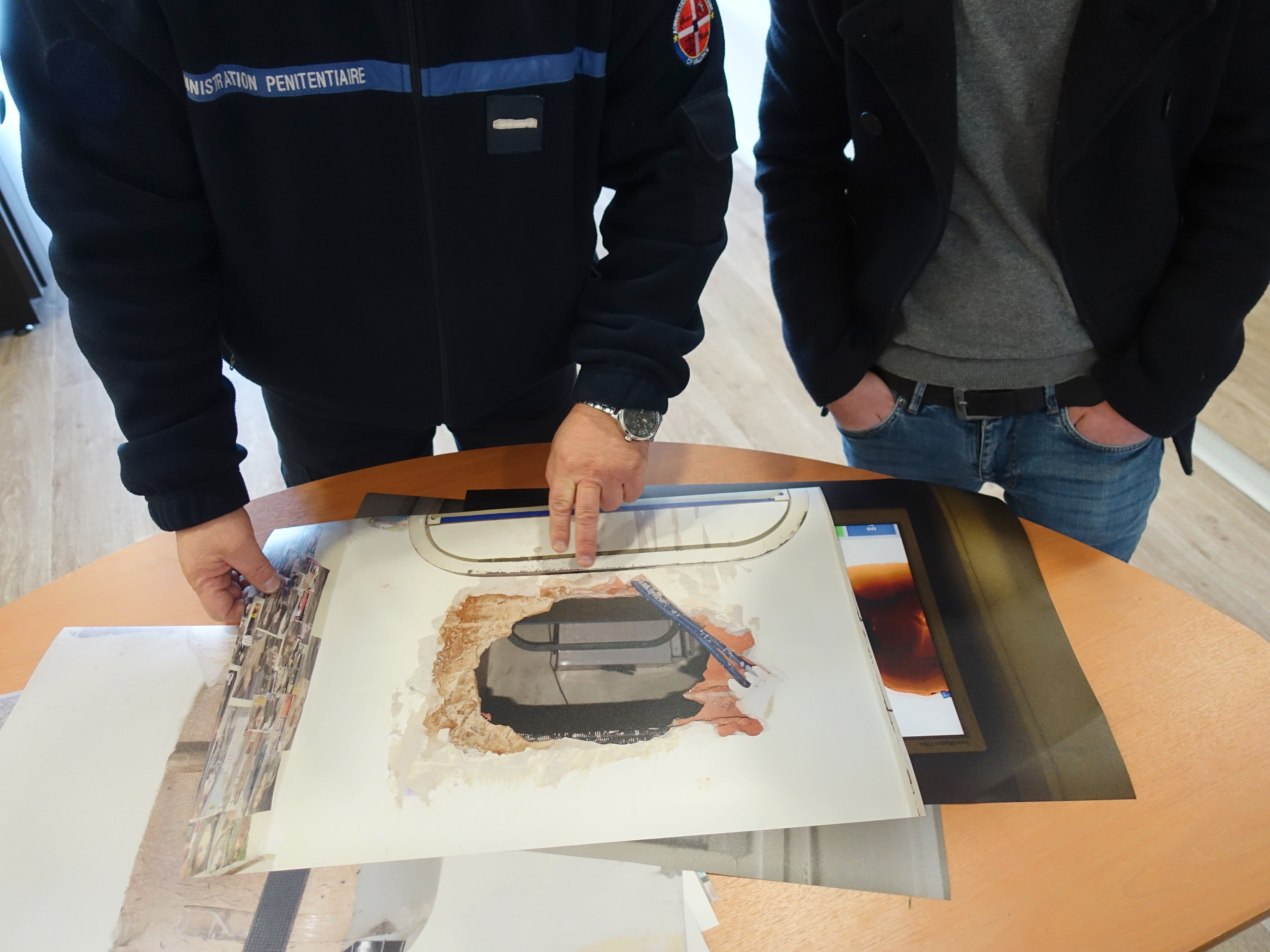 Arnaud Théval La mémoire invitée (2019) centre pénitentiaire de Valence.