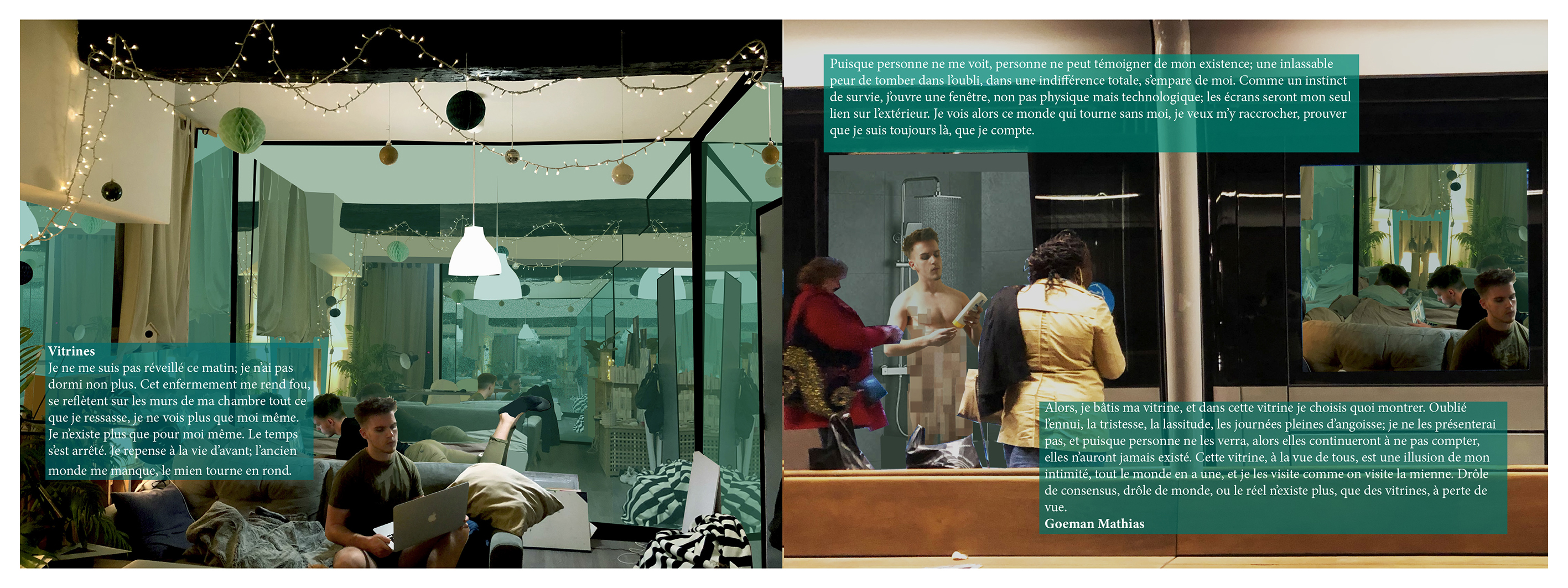 Atelier AAA "La chambre masquée" (2020) édition 110 ex. ensap Bx