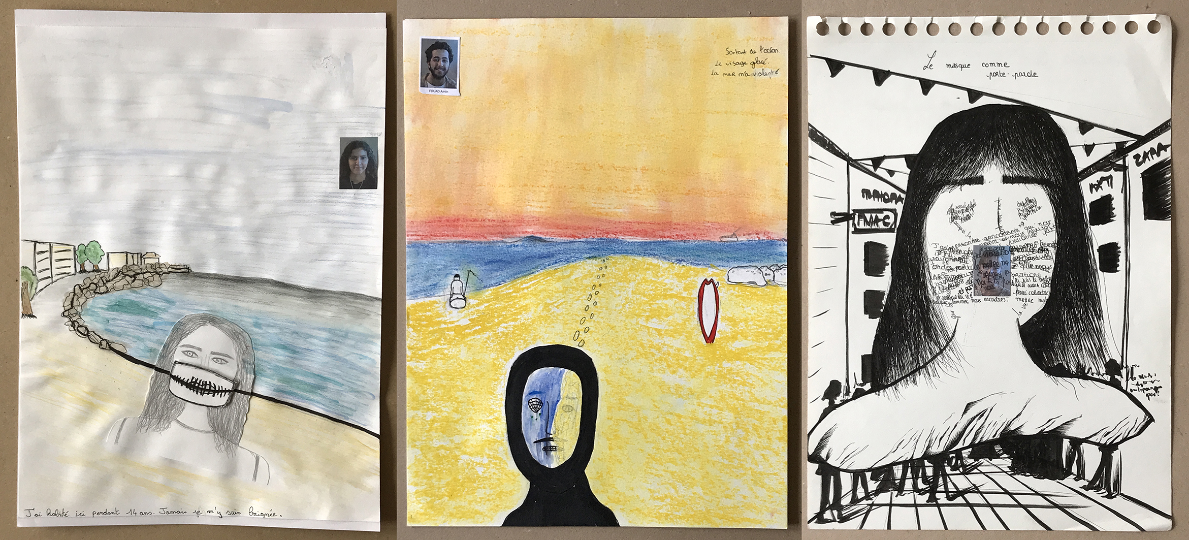 Atelier AAA, derrière le masque (2020) ensap Bx.