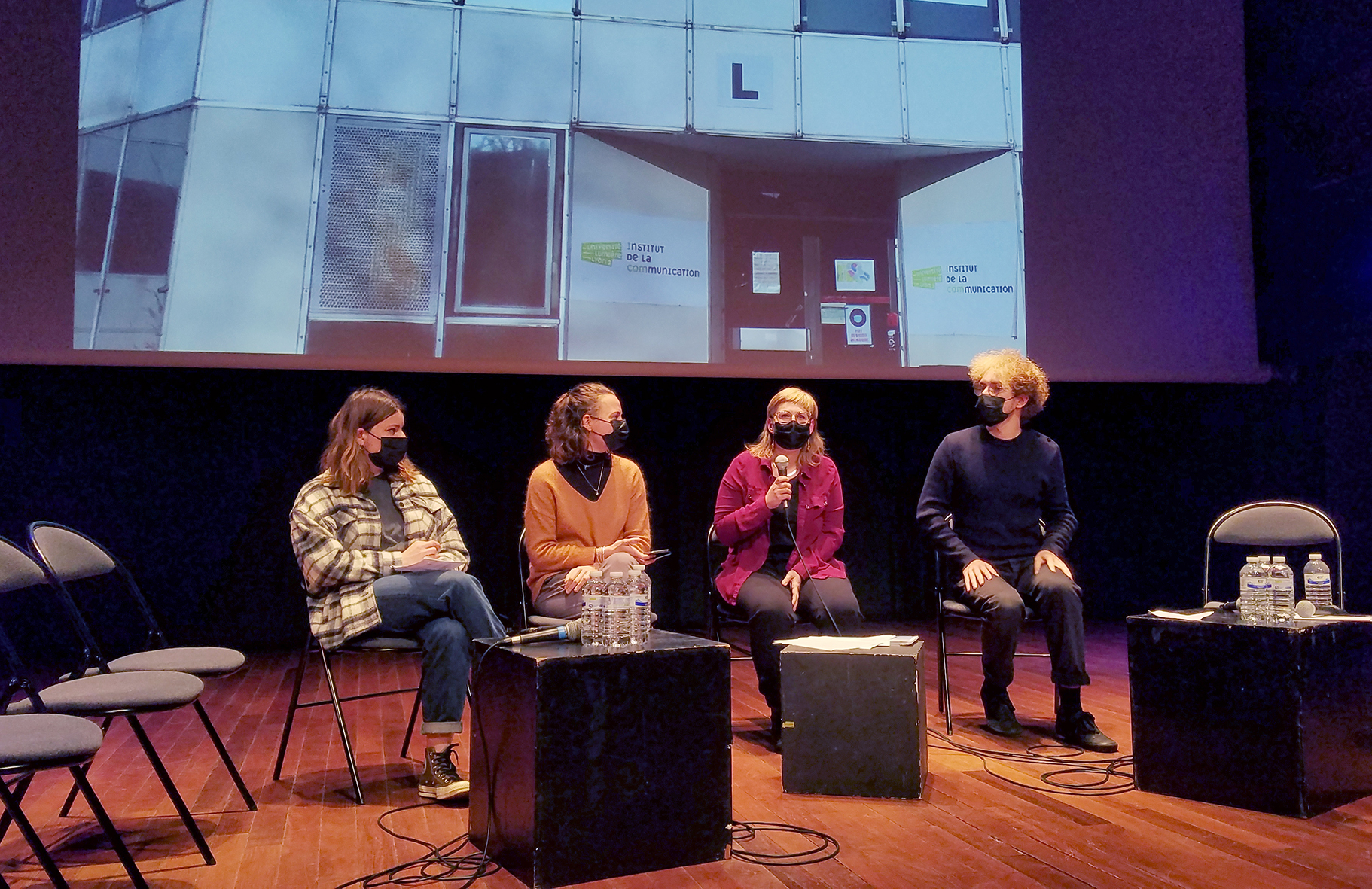 Arnaud Théval La prison masquée (2021) table ronde à la Cité des arts de Chambéry