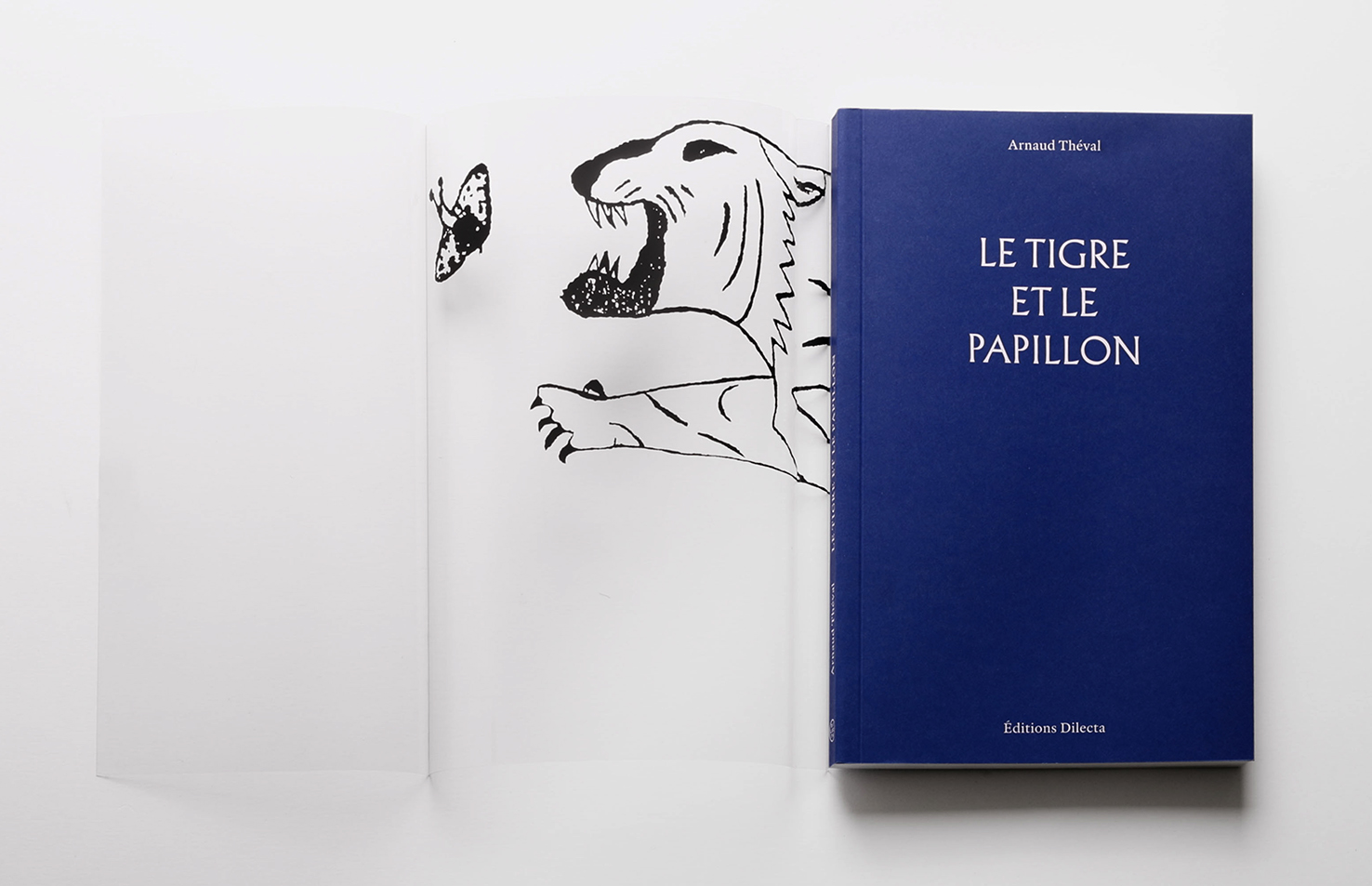 Le tigre et le papillon (2019), Éditions Dilecta. © Géraldine Harlet