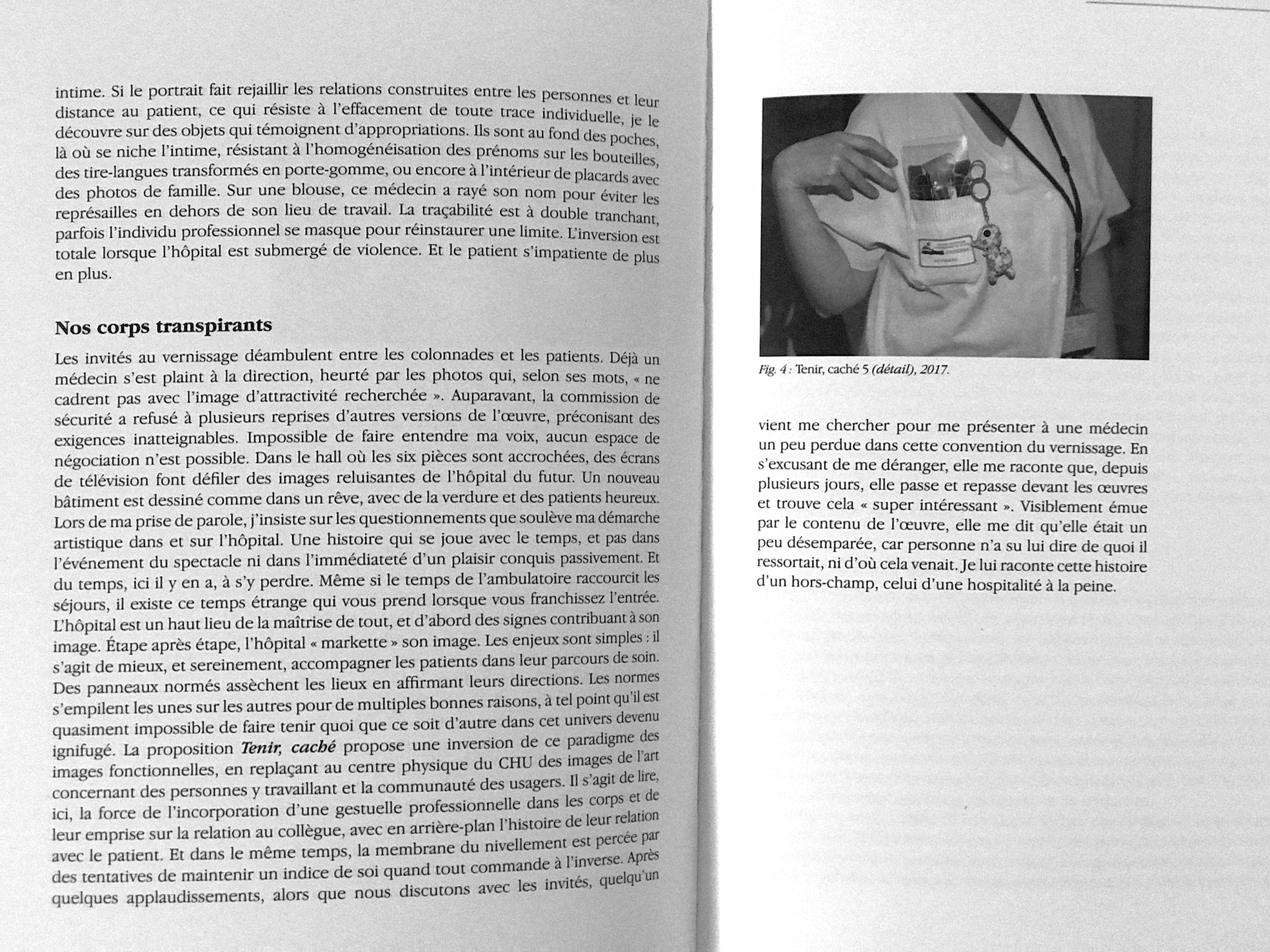 Ni sexy, ni attractif (2019) Cahiers thématiques N°18 "Hospitalité(s). Espace(s) de soin, de tension et de présence. Éditions de la Maison des sciences de l'homme.