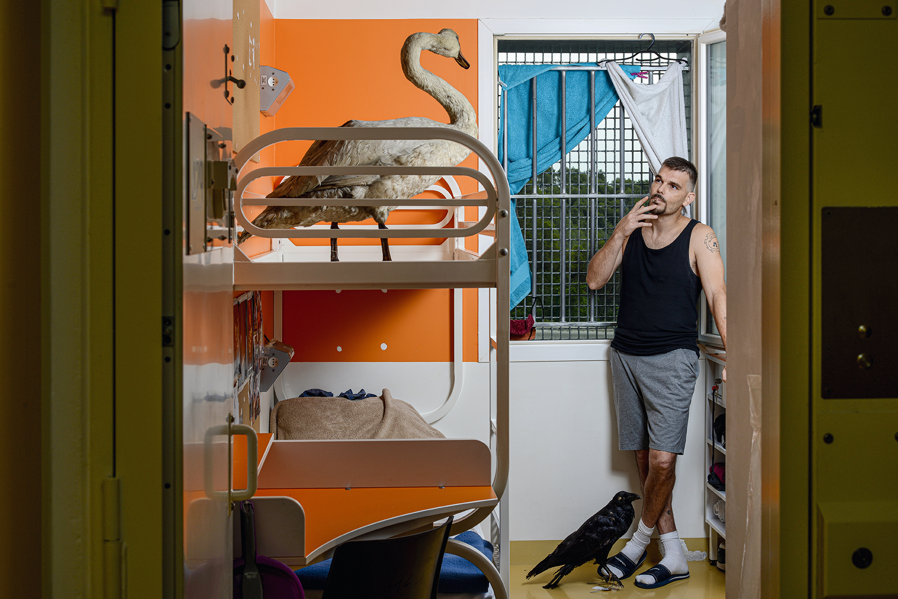 Arnaud Théval Prison lisière (2020) Éditions Dilecta. © Géraldine Arlet.