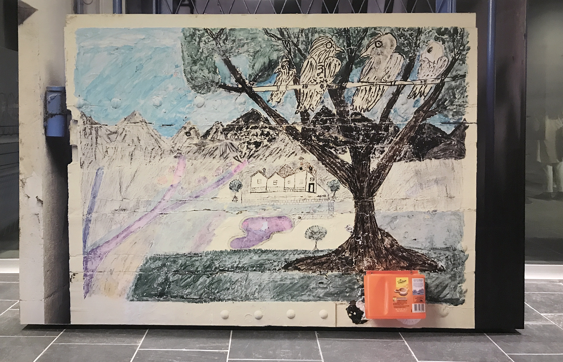 Arnaud Théval Soudain, entre les murs, l'animal (2021)