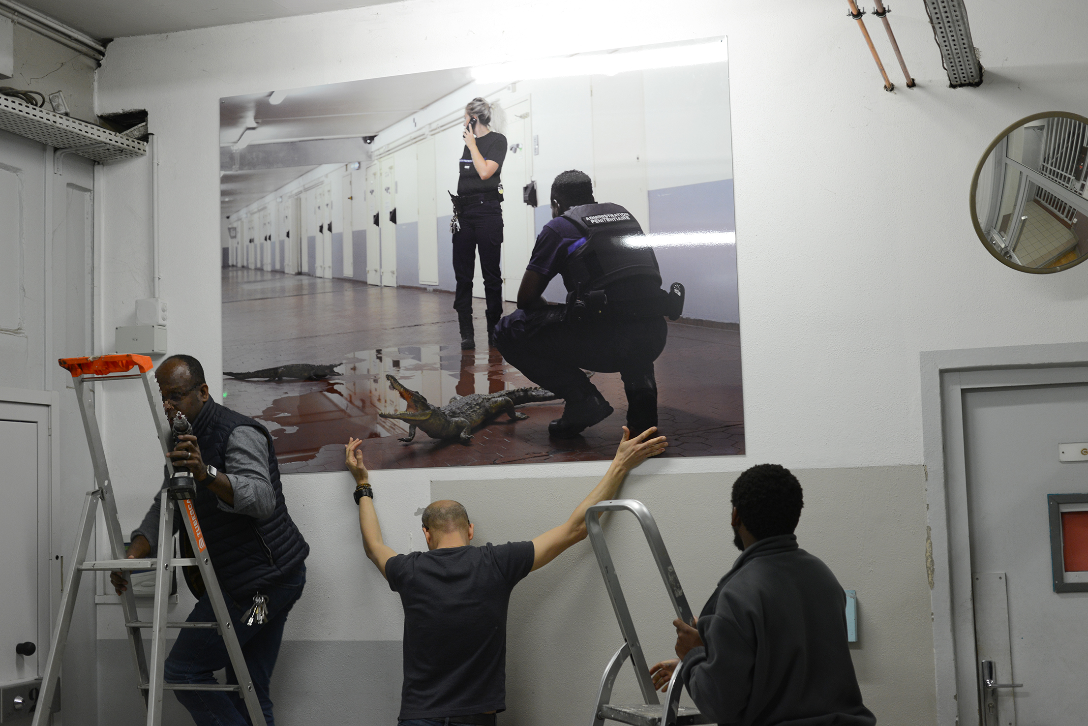 Arnaud Théval &quot;Histoire animale de la prison&quot; (2023) maison d’arrêt de La Talaudière (Saint-Étienne)