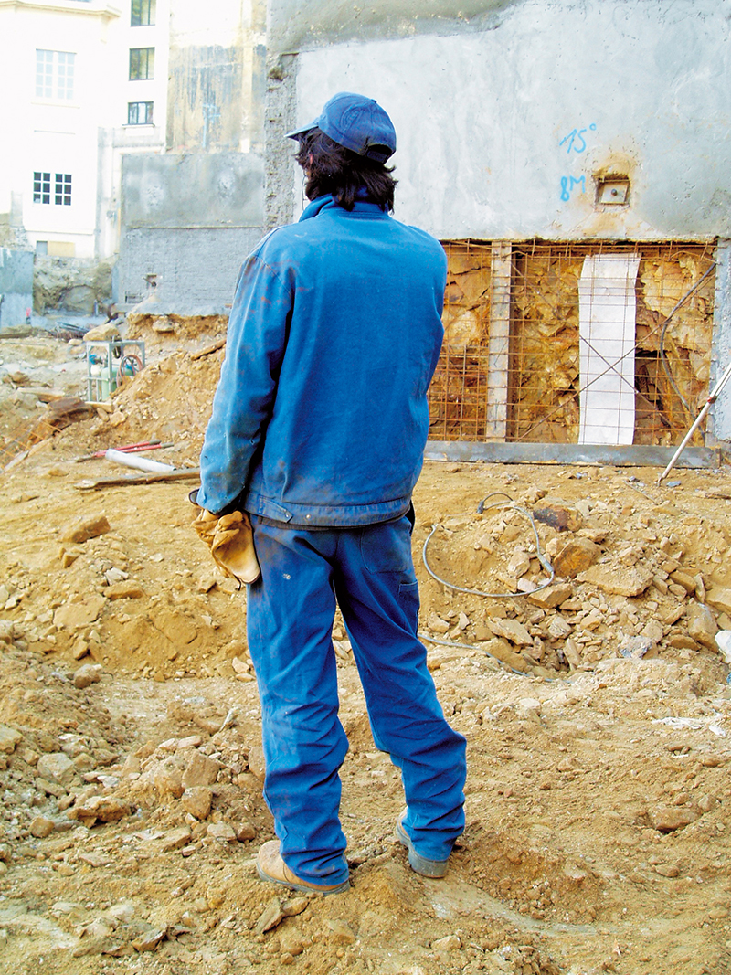 La cloison, le chantier des archives (2005-2008).