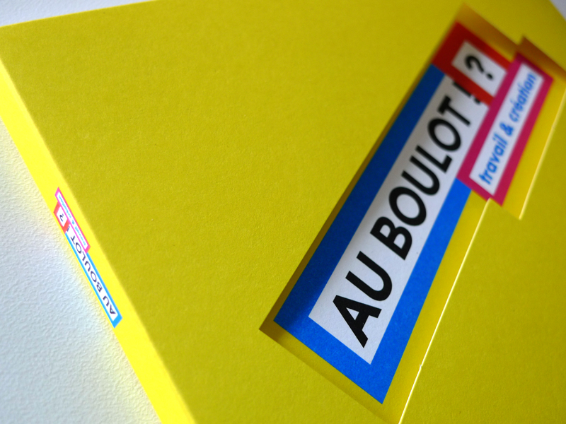 Au boulot (2012) catalogue de l'exposition aux Métallos, Paris.