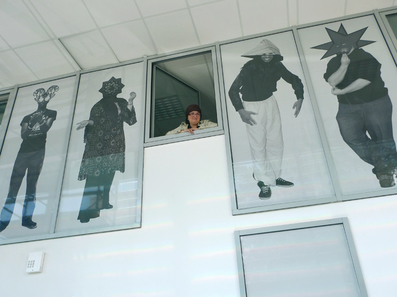 Theval Invisibles (2010) maison des associations la mano, Nantes.