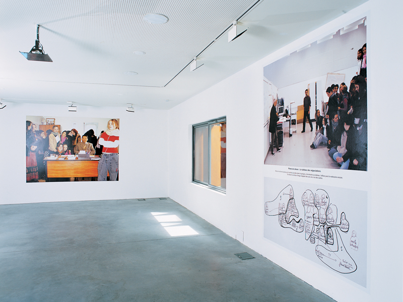 Théval Exposition au FRAC Pays de la Loire, photo Stéphane Bellanger.