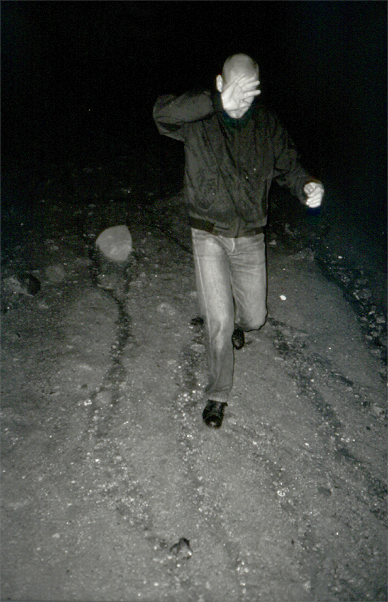 Sous le soleil, ligne de désir (2002), format variable.